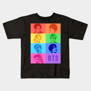 Bts members Kids T-Shirt